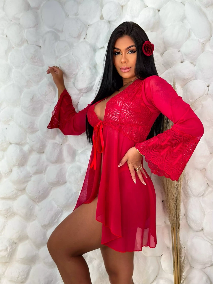 Robe Delux Vermelho - 1