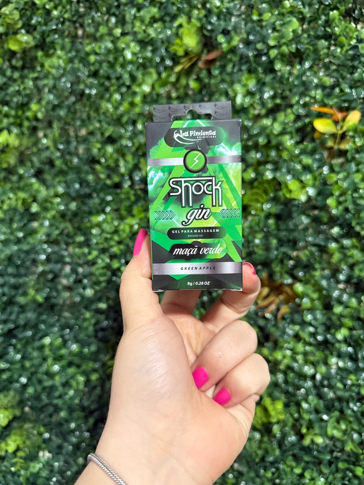 SHOCK GIN EXCITANTE ELÉTRICO BEIJÁVEL 8G