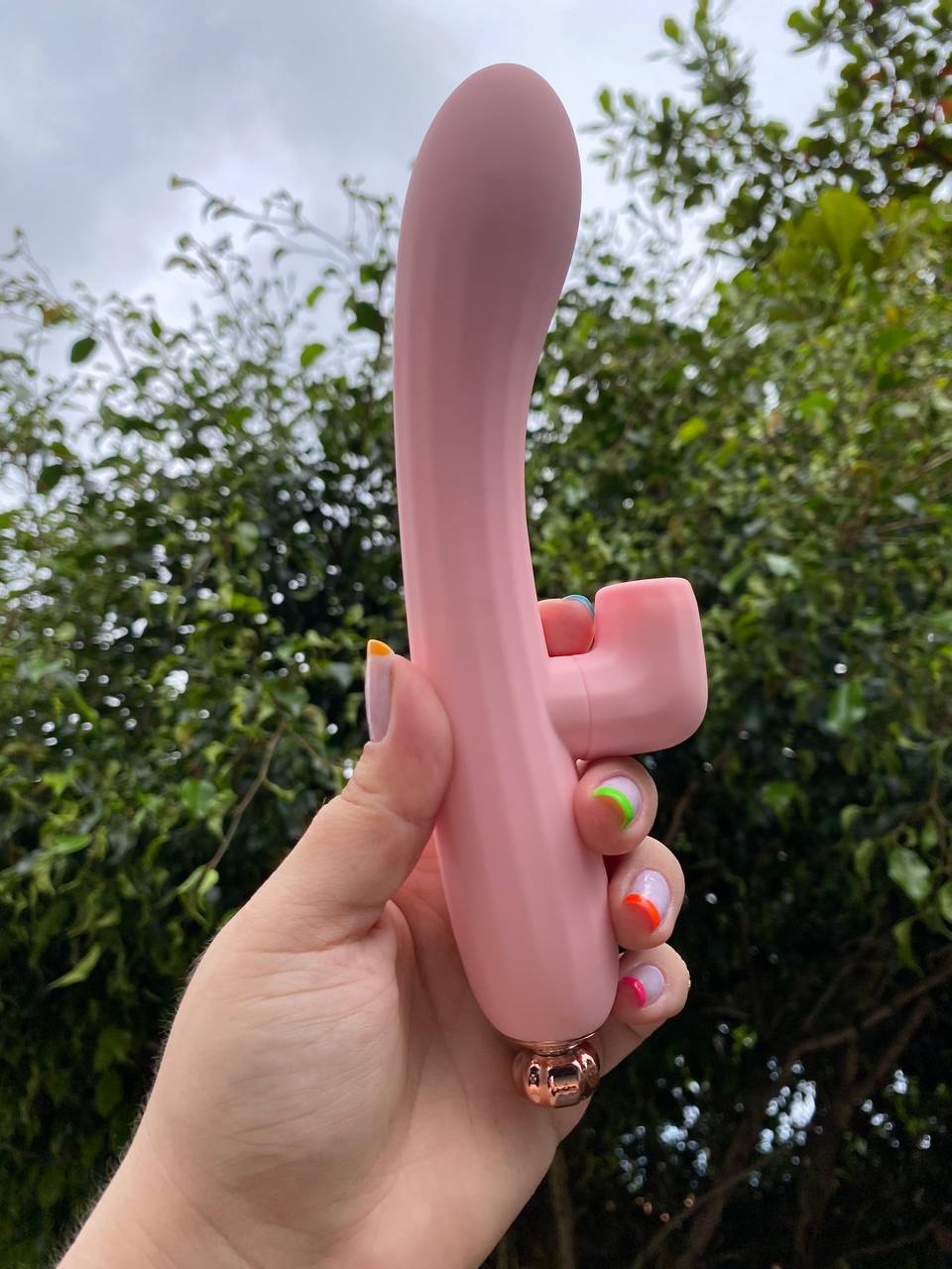 Vibrador com Sugador Cacto 🌵  - 4