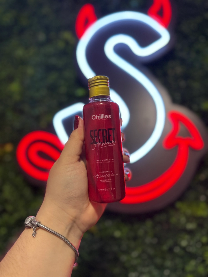 Secret Glamour Óleo Hidratante 140Ml afrodisíaca
