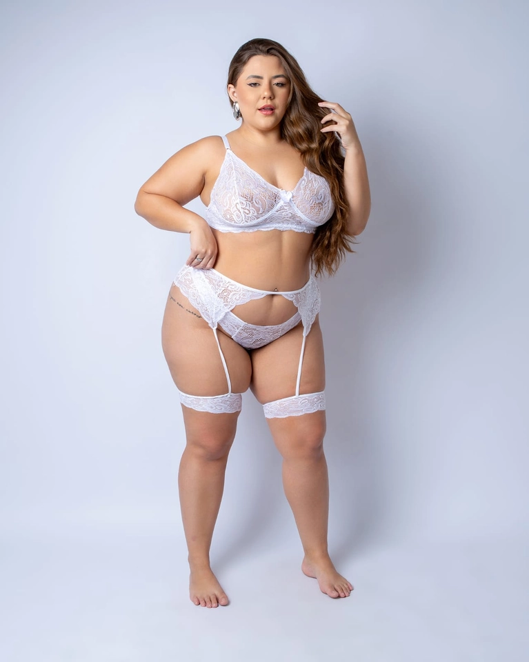 Conjunto Joana Plus Branco - 3