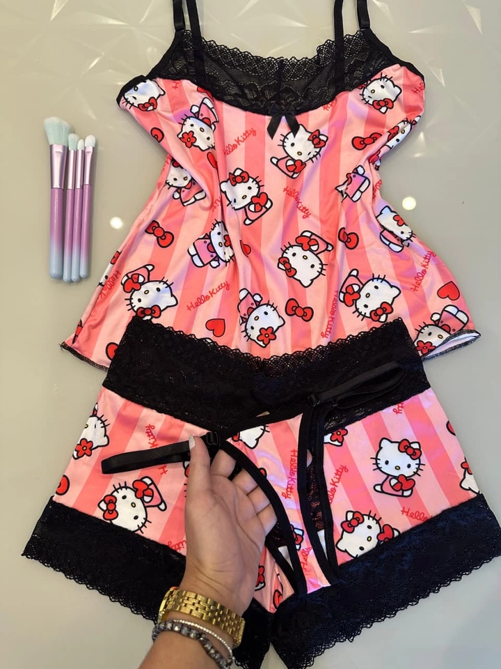 Baby doll com calcinha Hello Kitty - 1