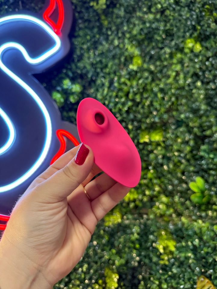 Vibrador App com sugador Íris - 4