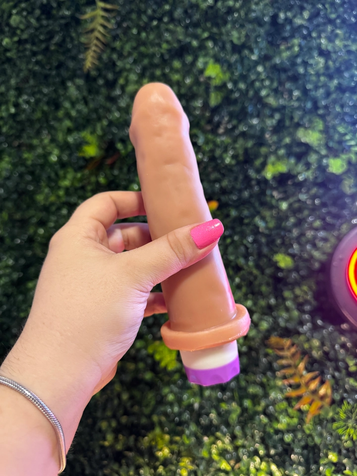 PÊNIS VIBRADOR INTERNO 17 X 4,2CM - 2