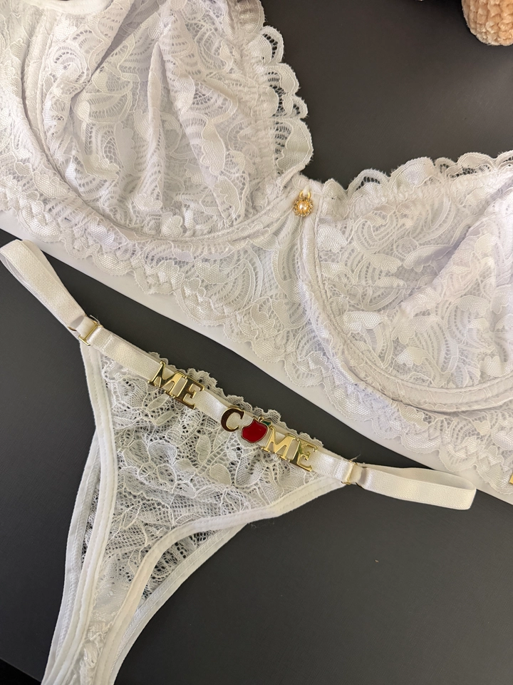 Conjunto Plus Size 50/52 Branco - imagem 1