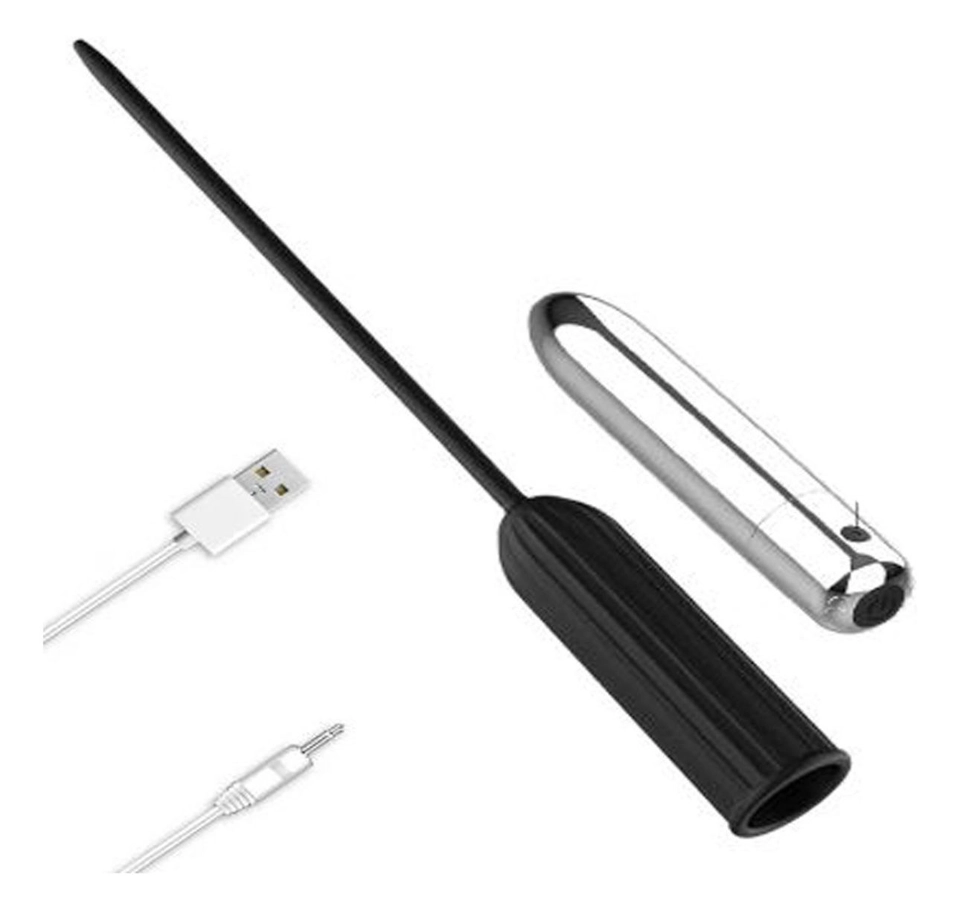 Plug Uretra com Vibrador Recarregavel - 2