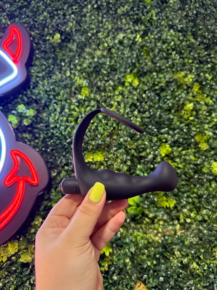 Vibrador de Próstata com vibrador e Anel Peniano  - 2