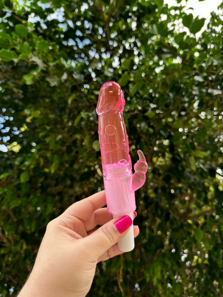 Vibrador Duplo Estímulo Pilha - imagem 2