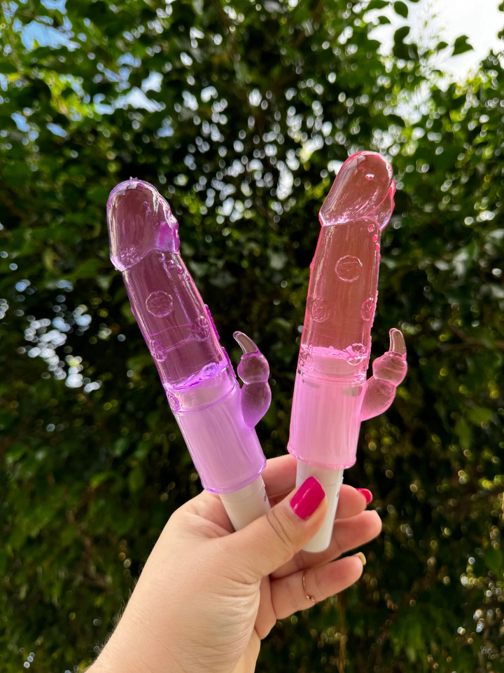 Vibrador Duplo Estímulo Pilha - imagem 4