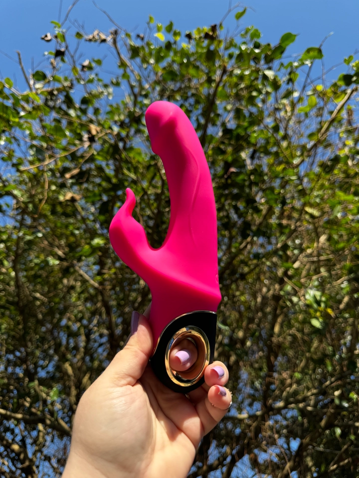 Vibrador Athena Duplo 9 modos - 1