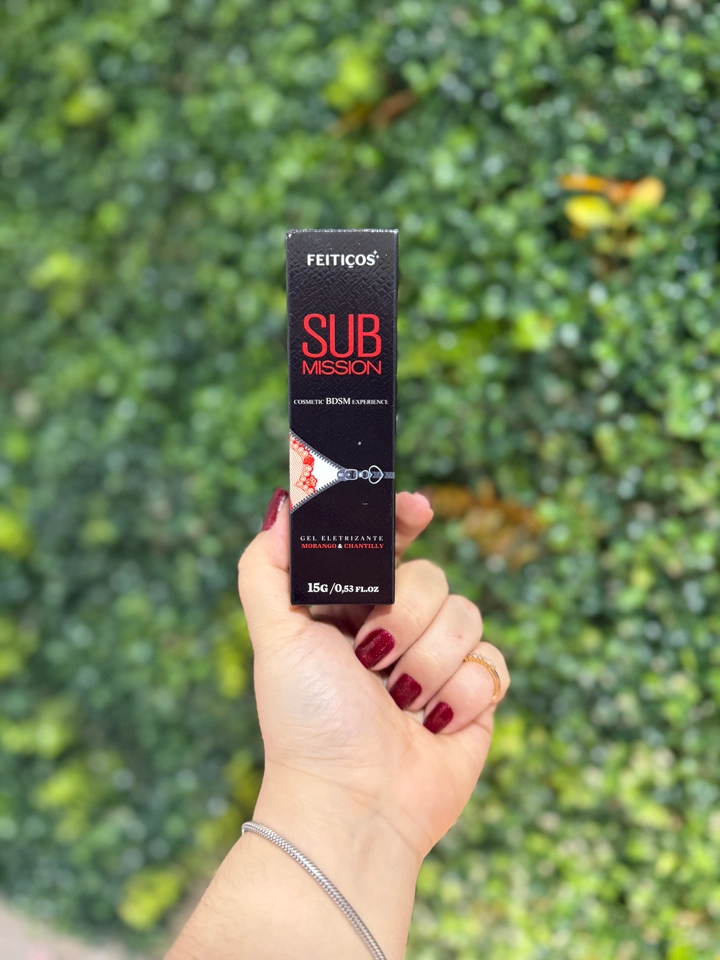 Submission Gel Eletrizante Morango e Chantilly 
