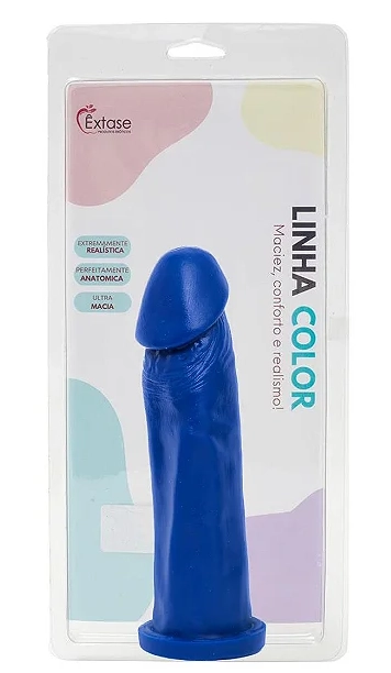 Prótese Maciça 20 X 5cm êxtase AZUL - 1