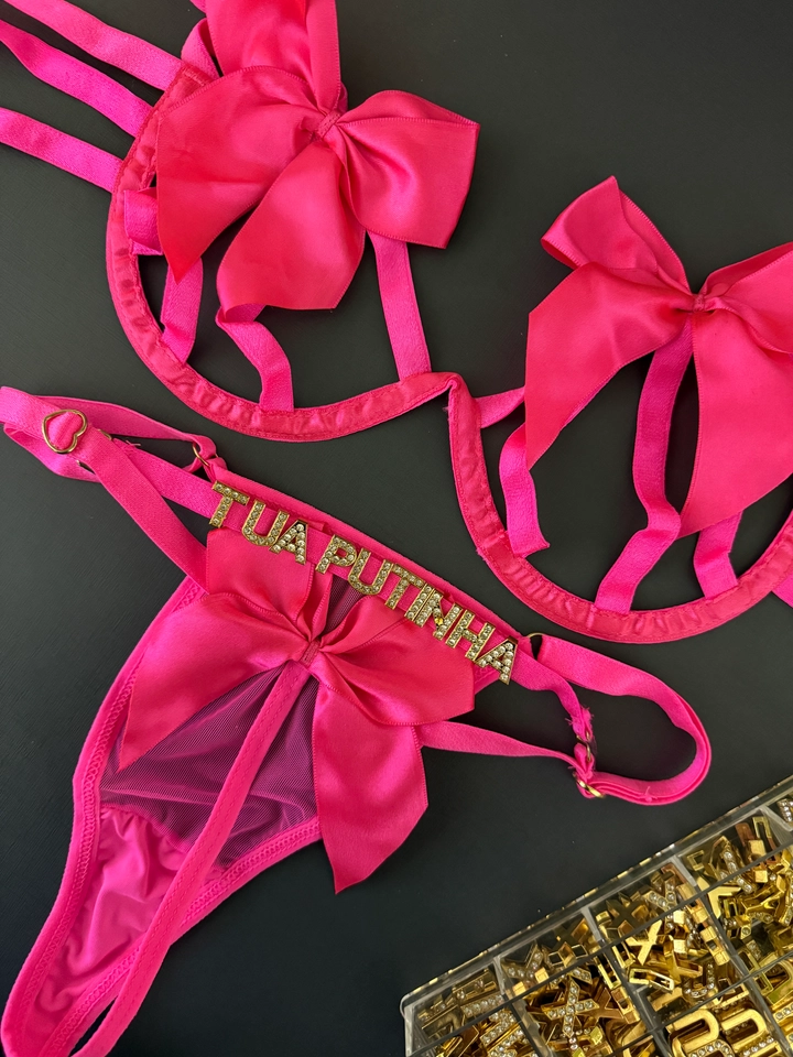 Conjunto Personalizado Laço Pink - 2