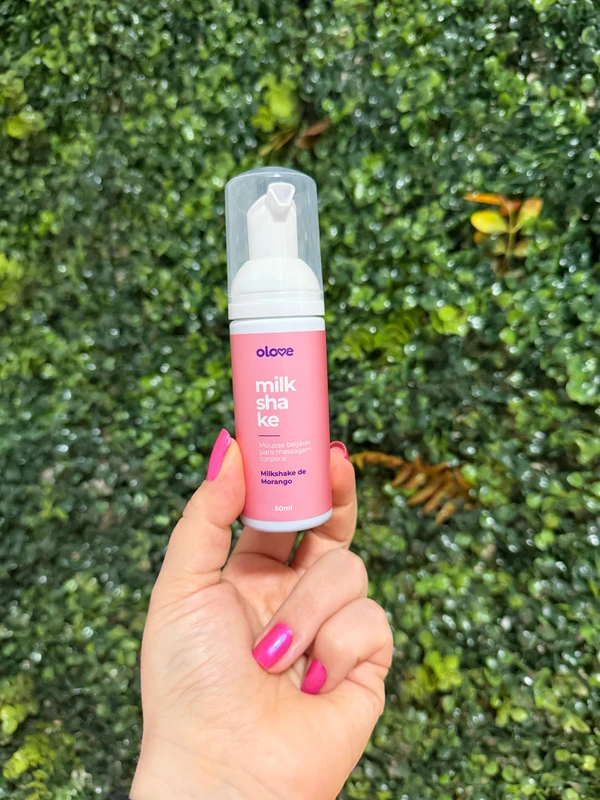 Mousse beijável para massagem corporal Olove Milkshake