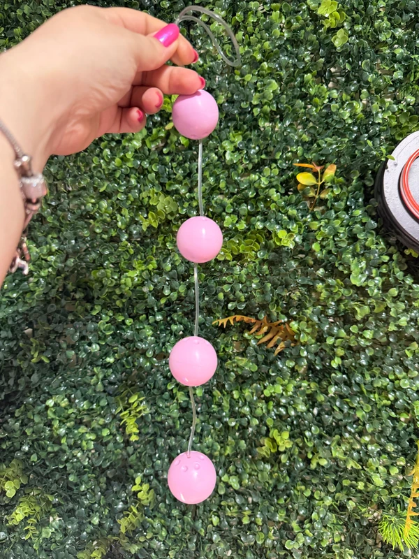 Conjunto Ben-Wa Feminist com 04 Bolas - Rosa Bebê - imagem 1