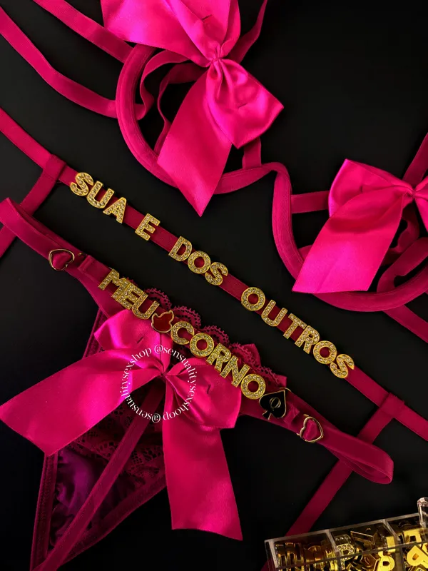 Conjunto Laço Pink Personalizado - imagem 2