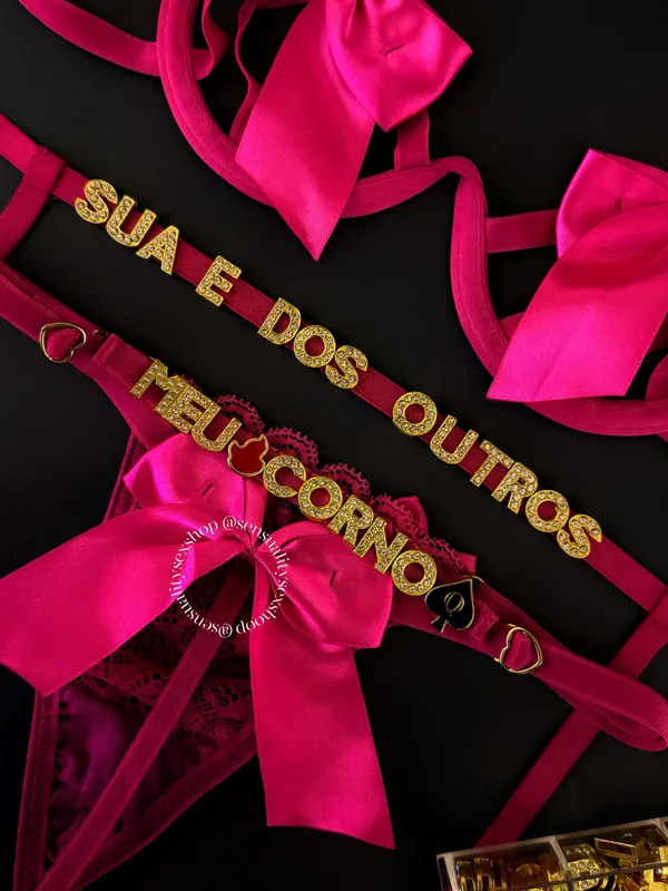 Conjunto Laço Pink Personalizado - imagem 1