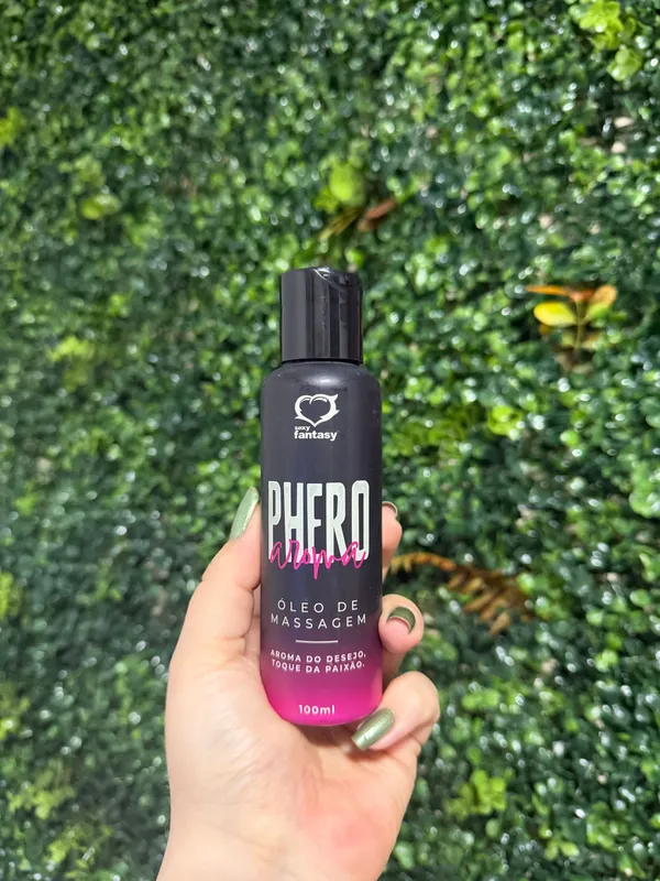 PHERO FEMININO ÓLEO DE MASSAGEM FEROMÔNIOS
