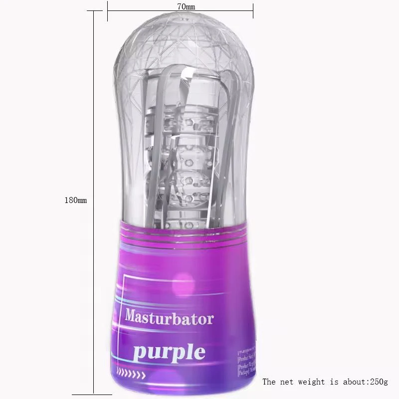Masturbador Silicone com Textura - 6