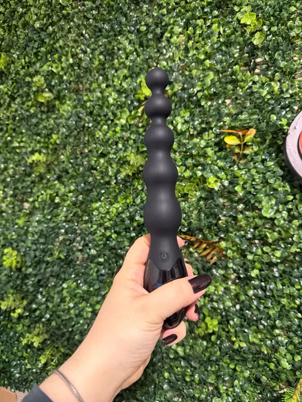 Vibrador Plug Esfera SUPER FORTE 9 modos - imagem 2