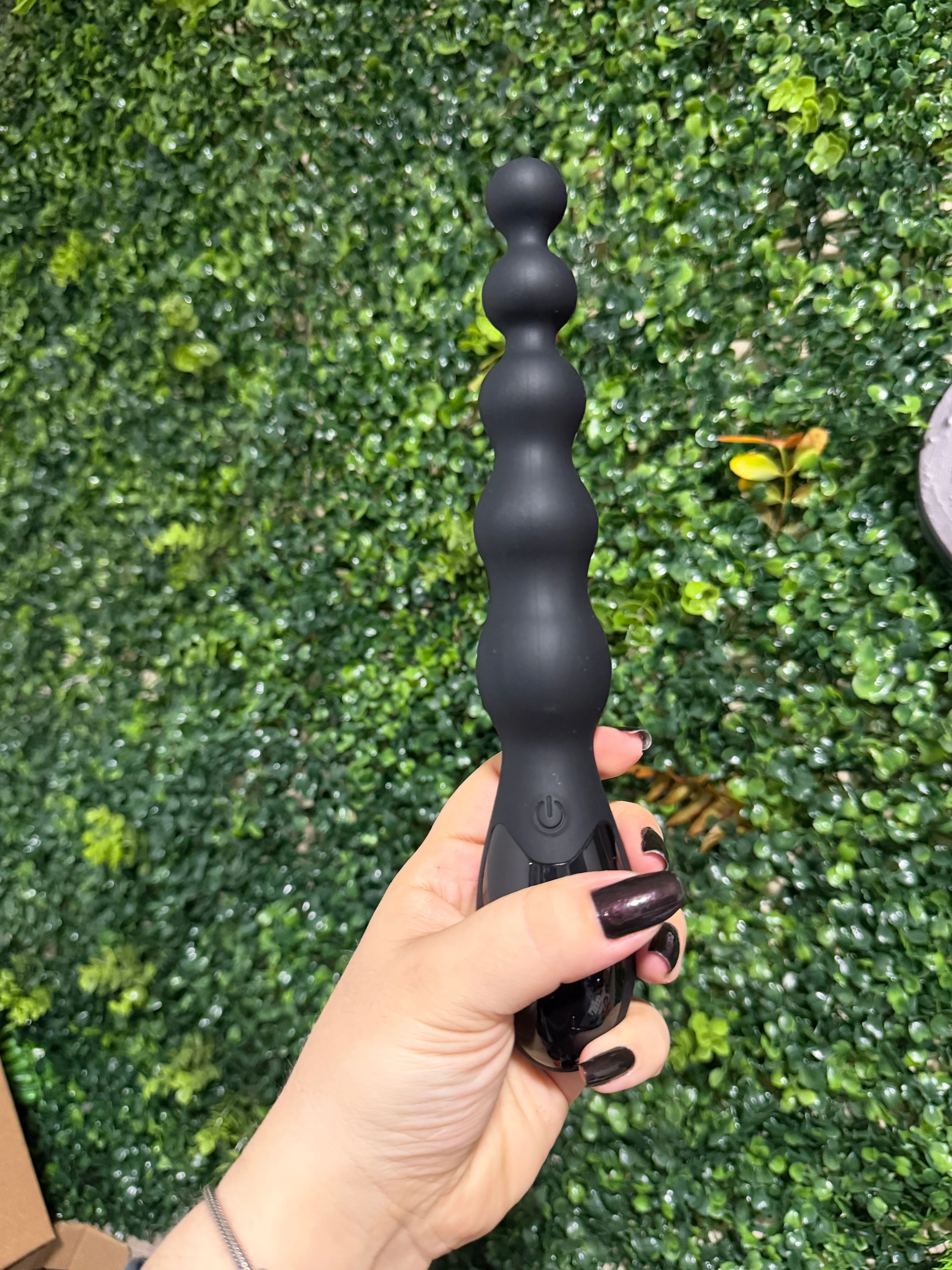 Vibrador Plug Esfera SUPER FORTE 9 modos - 1