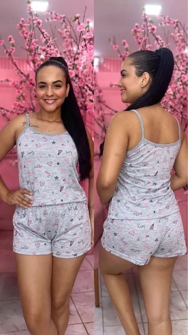 Baby doll Cinza  - imagem 1