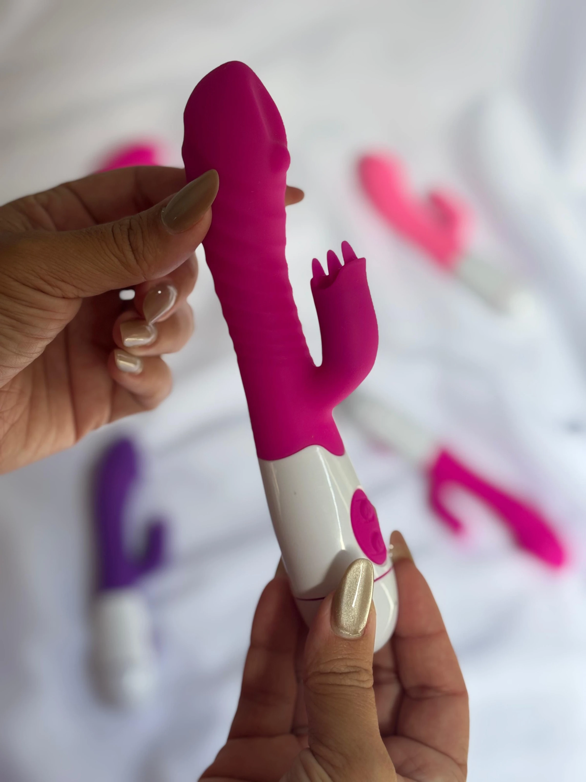 Vibrador a pilha 30 modos de vibração  - 4