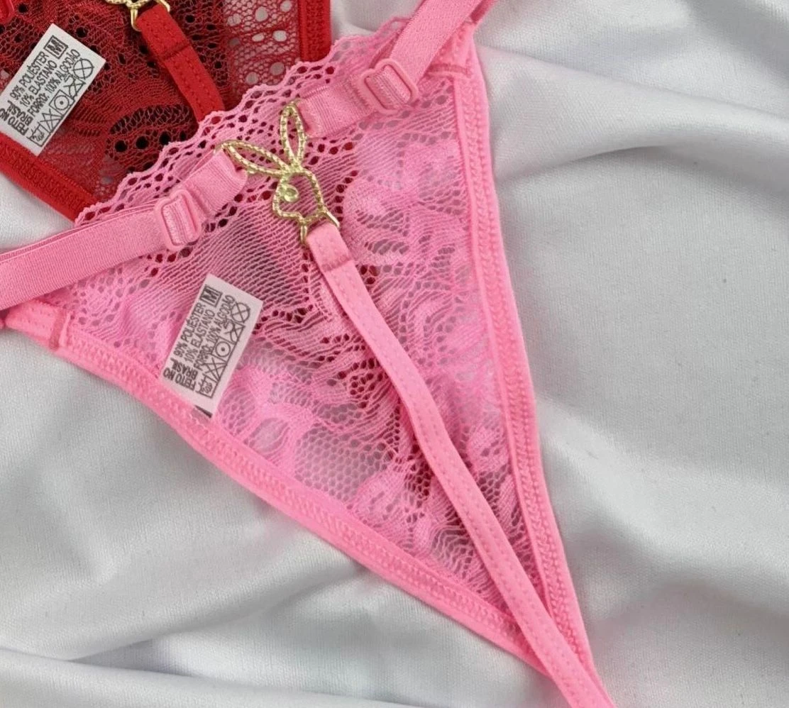Calcinha Coelho Rosa claro - 1