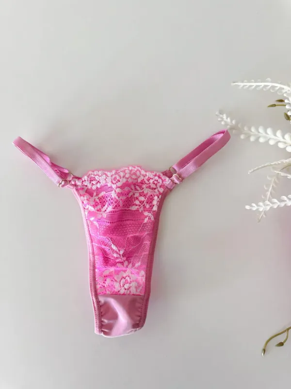 Calcinha Renda Bicolor Fio Duplo  - imagem 4