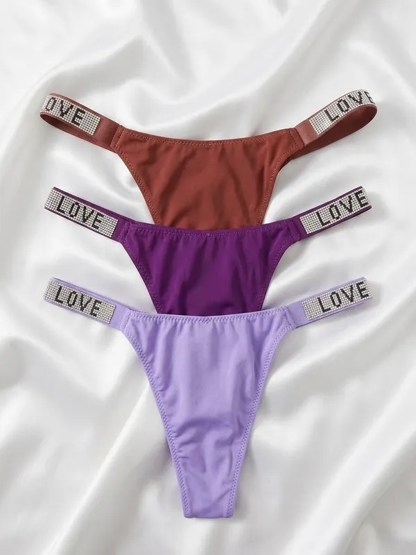 Calcinha Lisa Victoria Secrets Love  - imagem 1