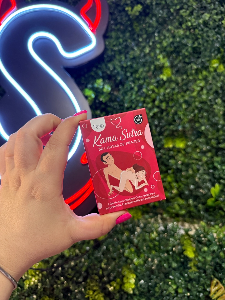 BARALHO KAMA SUTRA 50 CARTAS DE PRAZER COM POSIÇÕES