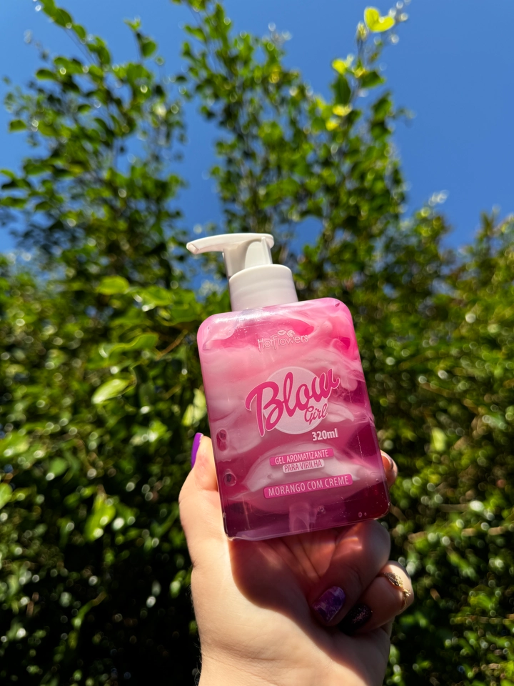 BLOW GIRL GEL AROMATIZANTE BEIJÁVEL PARA VIRILHA 320ML  - 1