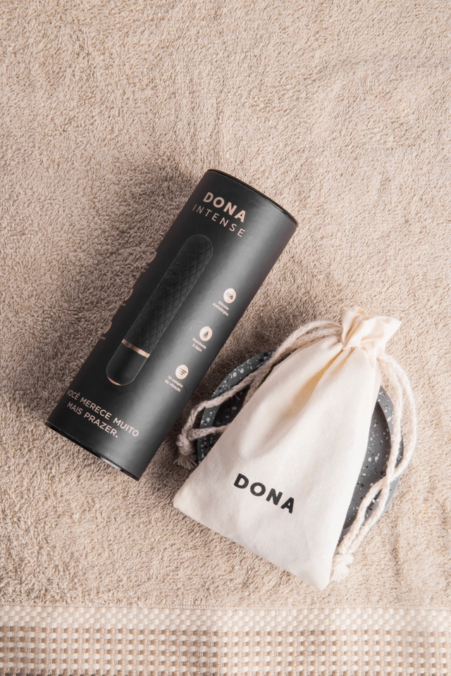Vibrador Multivelocidade Recarregável Dona Intense - 13 cm x 2 cm - imagem 2