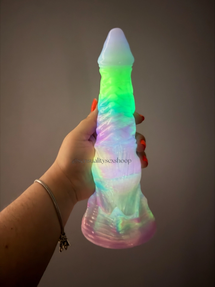 Dildo Plug Anal Alien com Vibração - Controle Remoto - 23,5 x 6,3 - SI - imagem 5