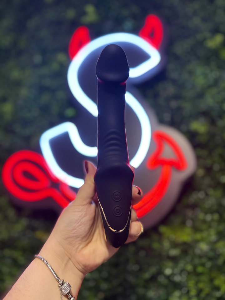 Vibrador Athena Luxo Preto - imagem 2