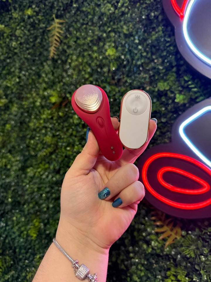 Vibrador de Clitóris para Calcinha - Bell Vermelho - imagem 1