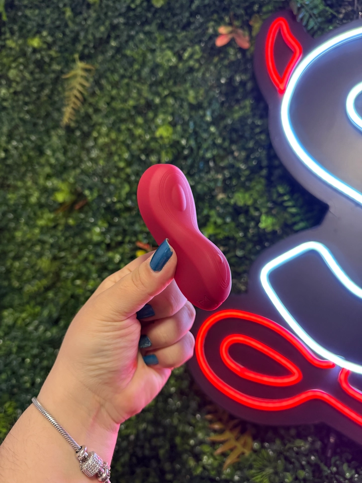 Vibrador de Clitóris para Calcinha - Bell Vermelho - imagem 2