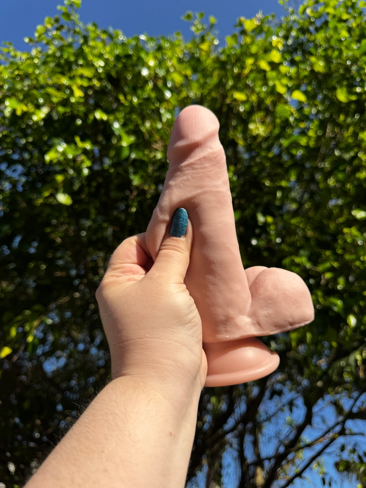 Prótese peniana realística 20x4 ciberskyn - 2