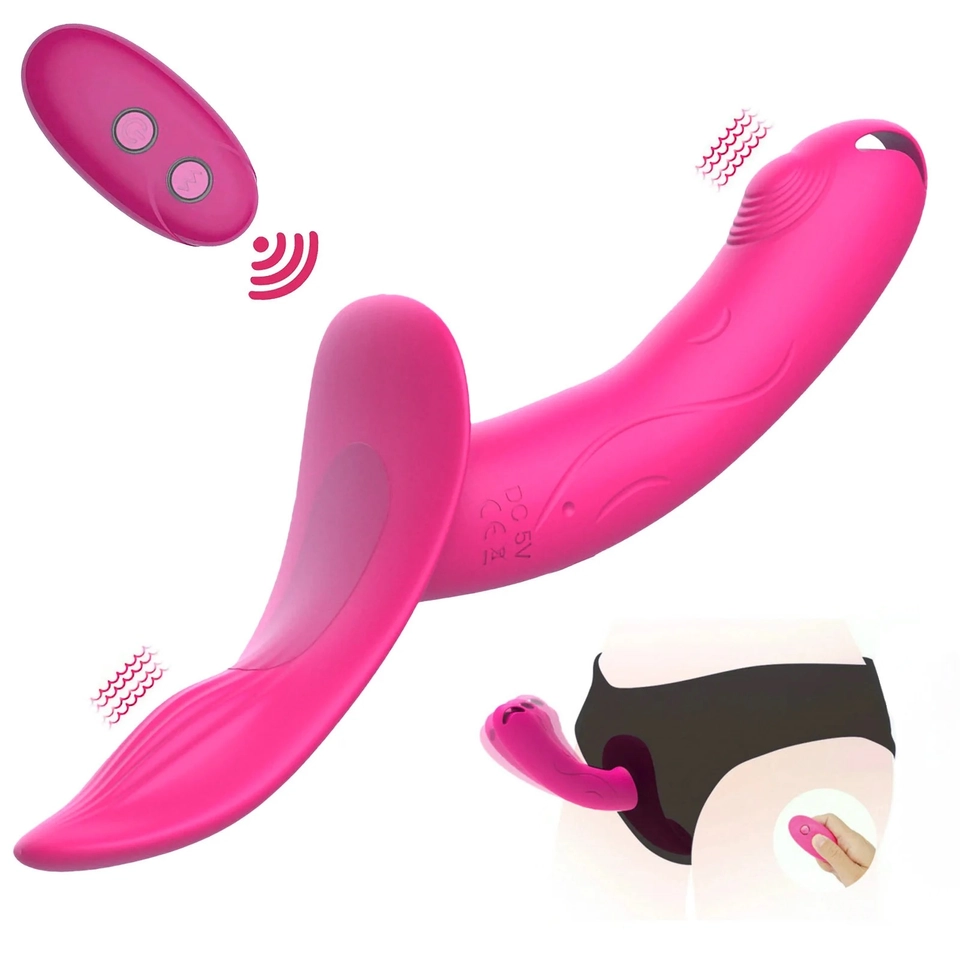 Vibrador Strap meninas/inversão - 4