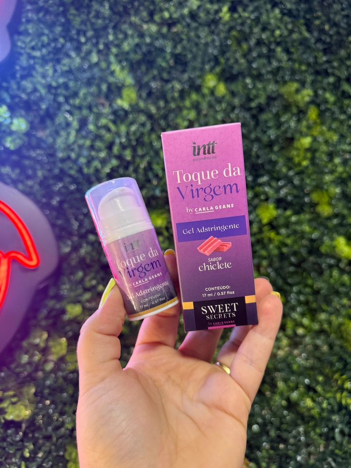 Toque da Virgem Gel aperta pepeka beijável Chiclete
