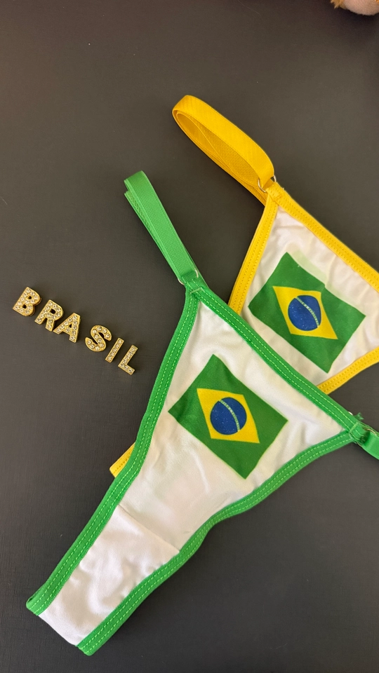 Calcinha Brasil Bandeira - 2