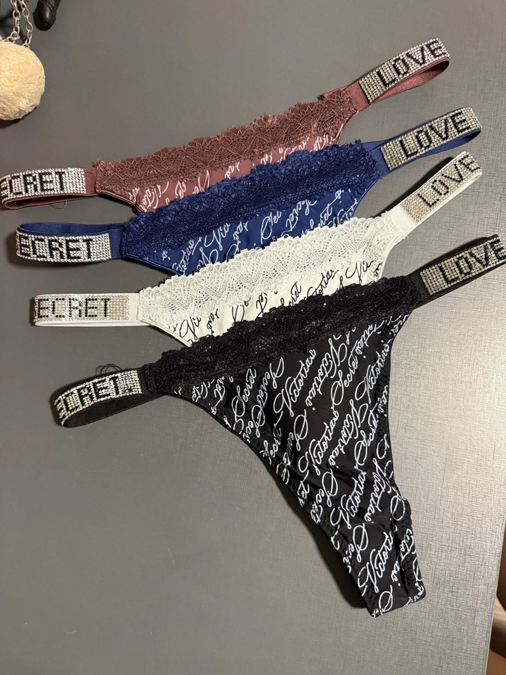 Calcinha VS Victoria Secrets strass  - 5