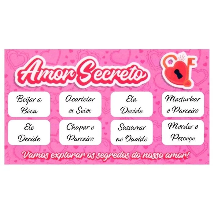 Raspadinha Amor Secreto - 1