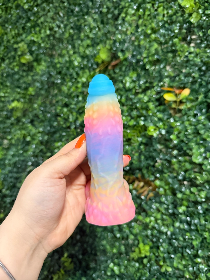Dildo Alien Fluorescente - 14,8 x 4,0  - imagem 4