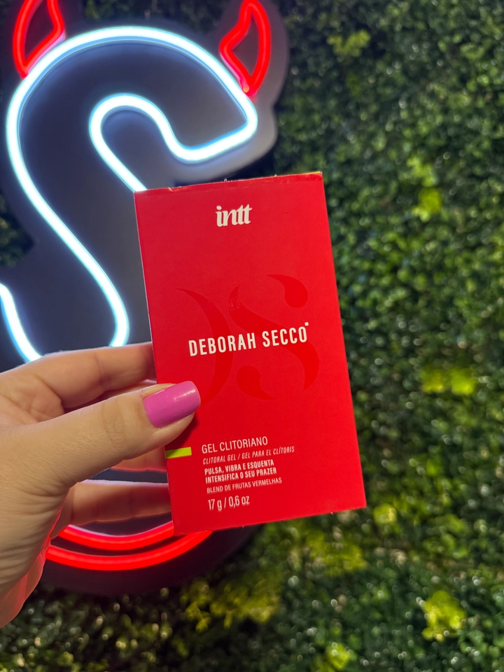 GEL CLITORIANO AQUECE PULSA E VIBRA DEBORAH SECCO sabor de Frutas Vermelhas - 2