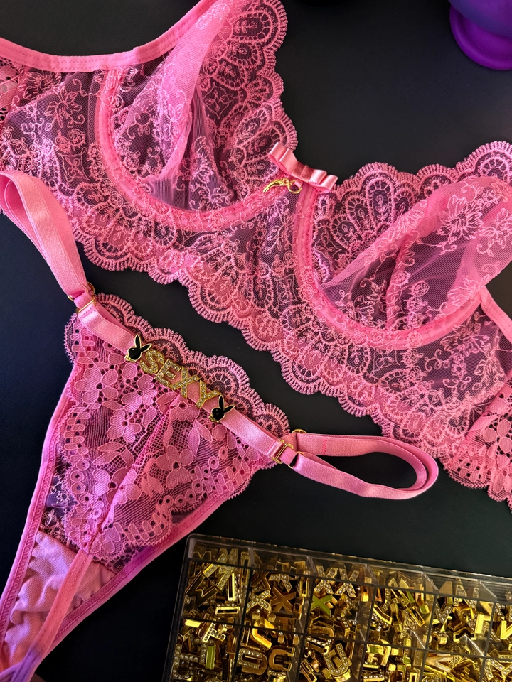 Conjunto Lorena Rosa Claro - 4