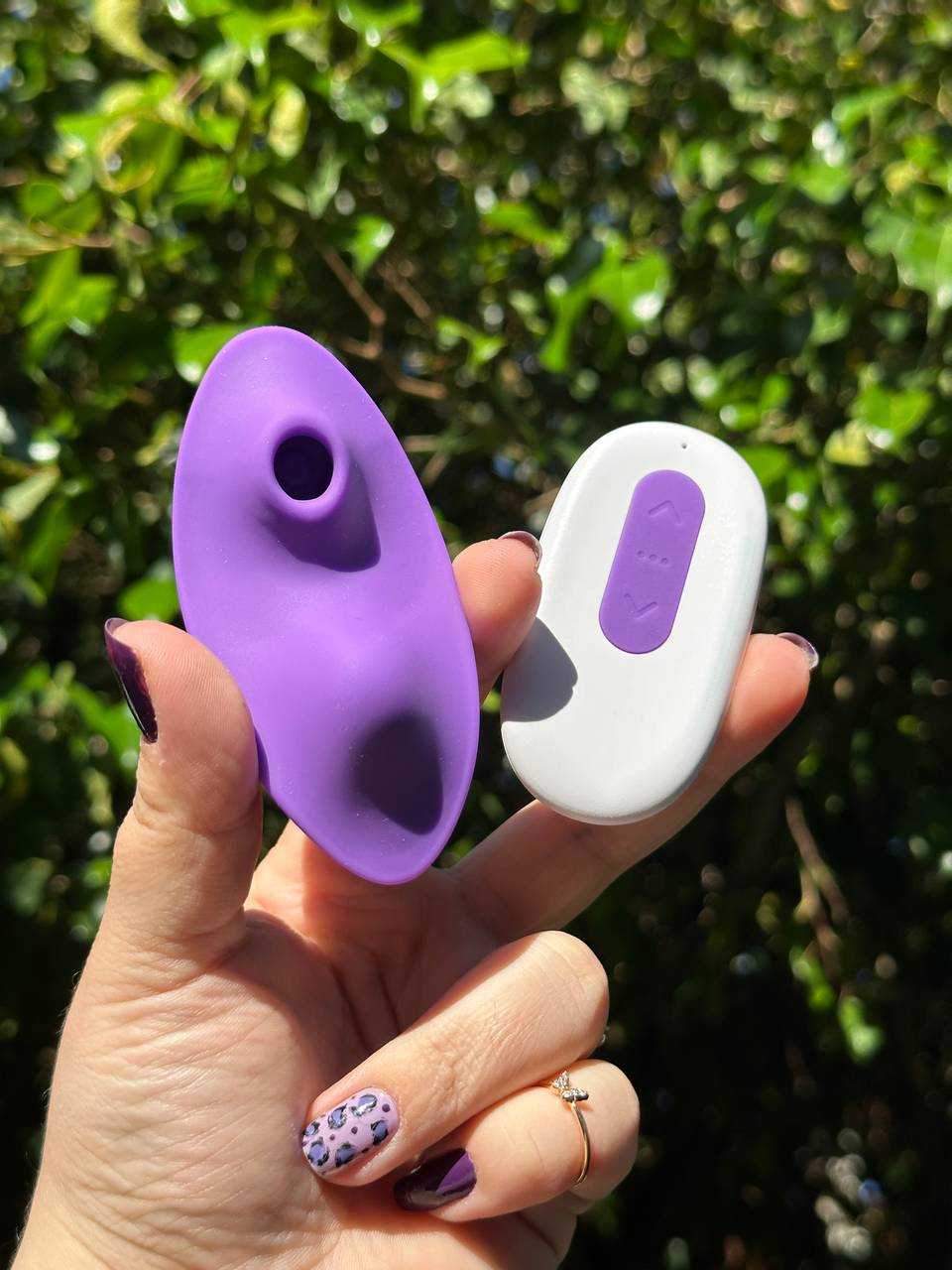 Vibrador calcinha com sugador App - 1