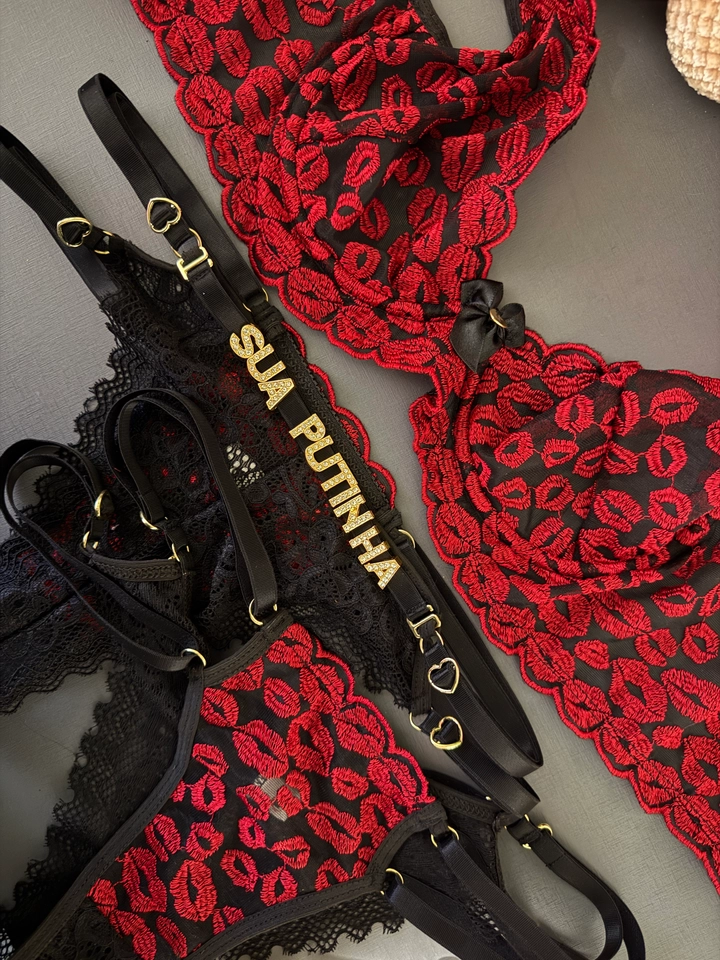 Conjunto beijo Personalizado 2 tiras - 2