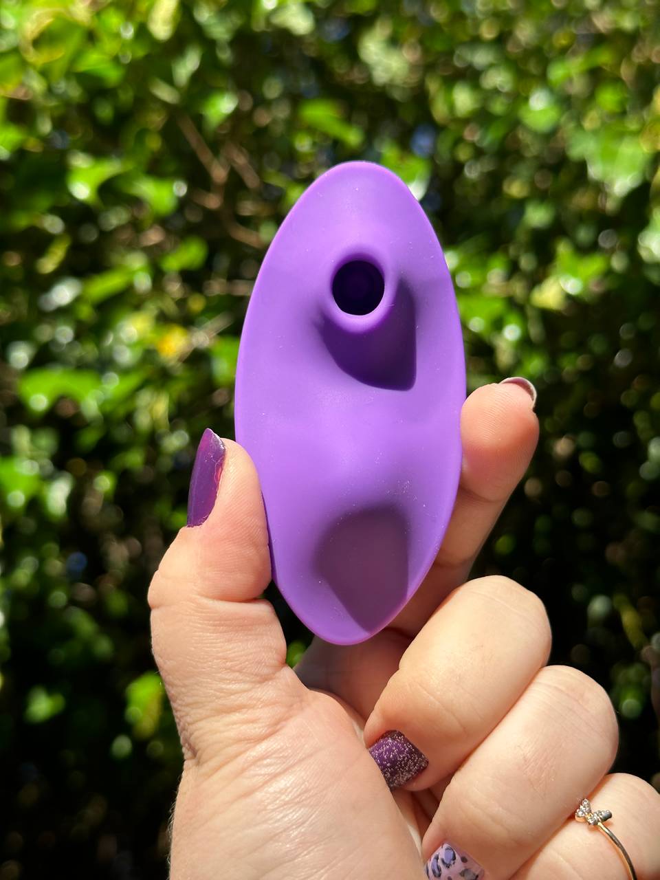 Vibrador calcinha com sugador App - 3