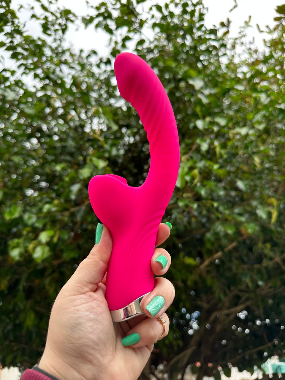 Vibrador penetração e sugador  - 1